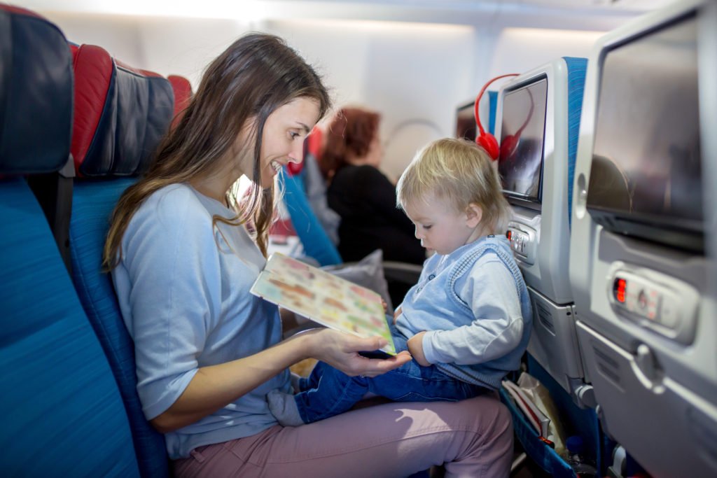 fly your toddler as a lap child